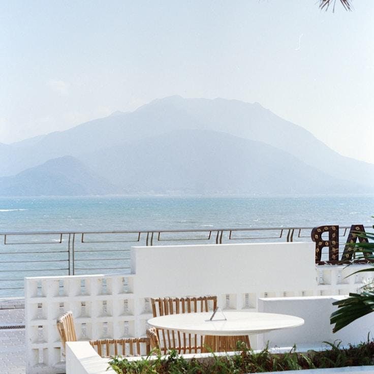 Entertainment zone at night in Switzerland